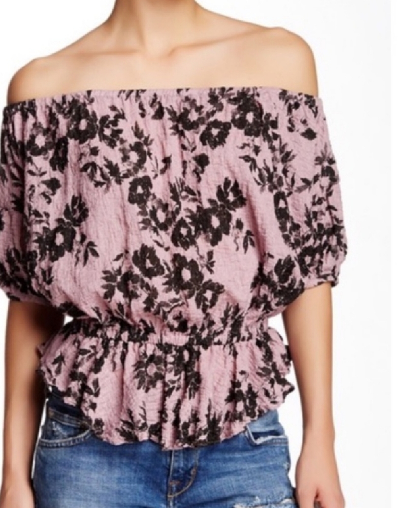 Free People Floral Embrace Top